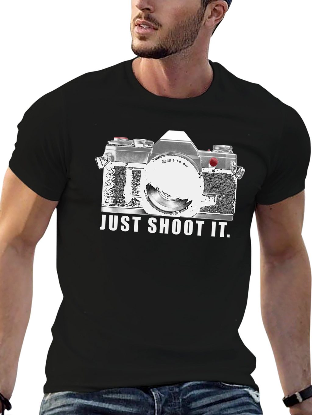 Just Shoot It Camera Graphic Tee