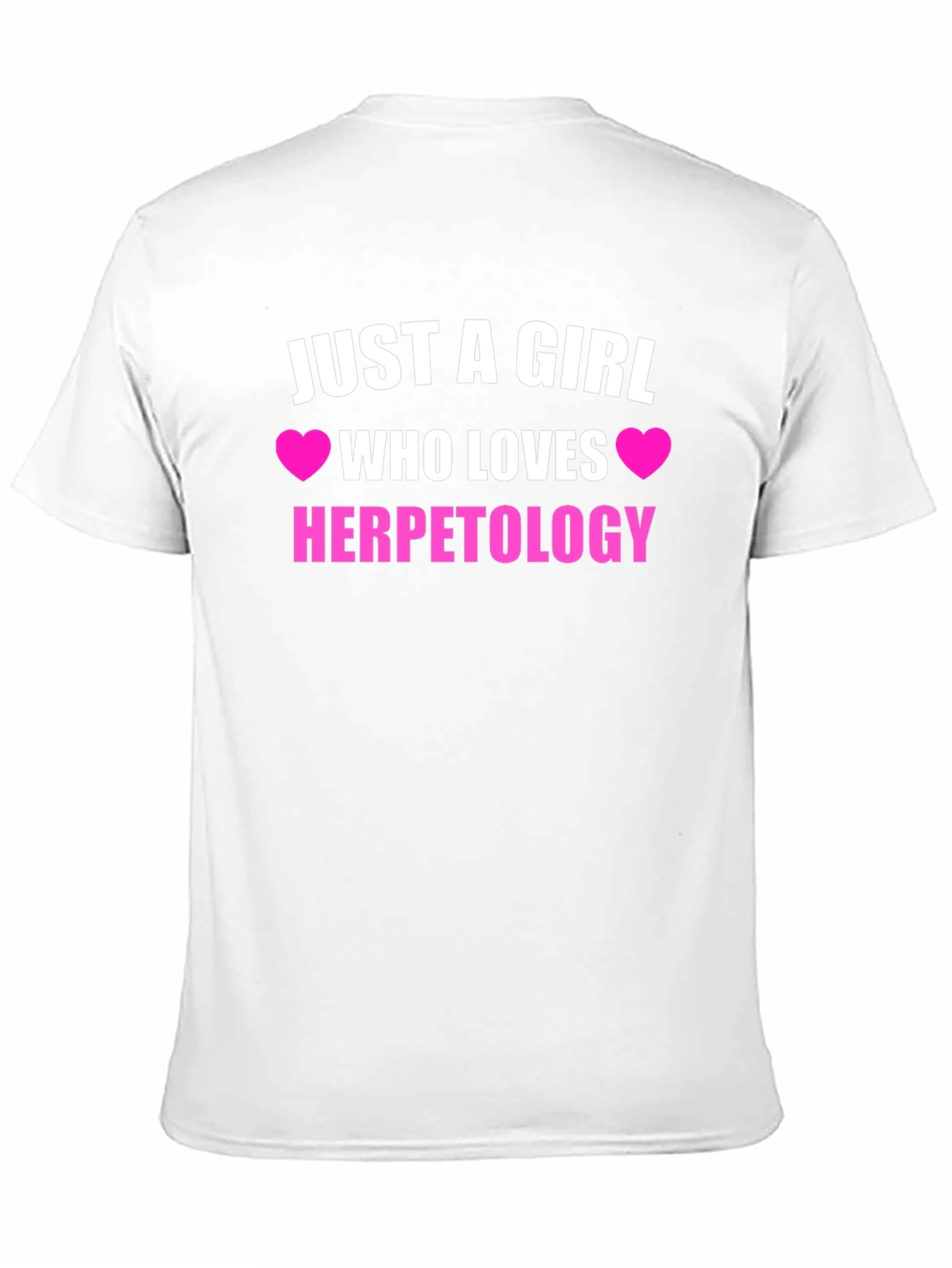 Just a Girl Who Loves Herpetology T-Shirt
