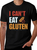 I Cant Eat Gluten T-Shirt - Black