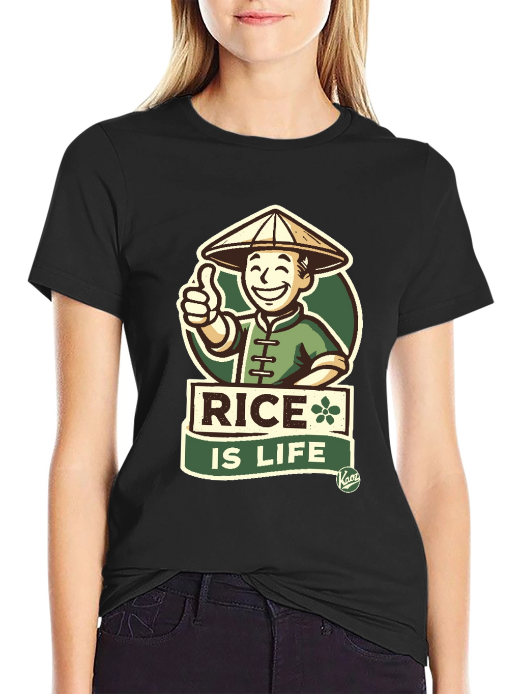 Rice is Life T-Shirt - Asian Inspired Graphic Tee