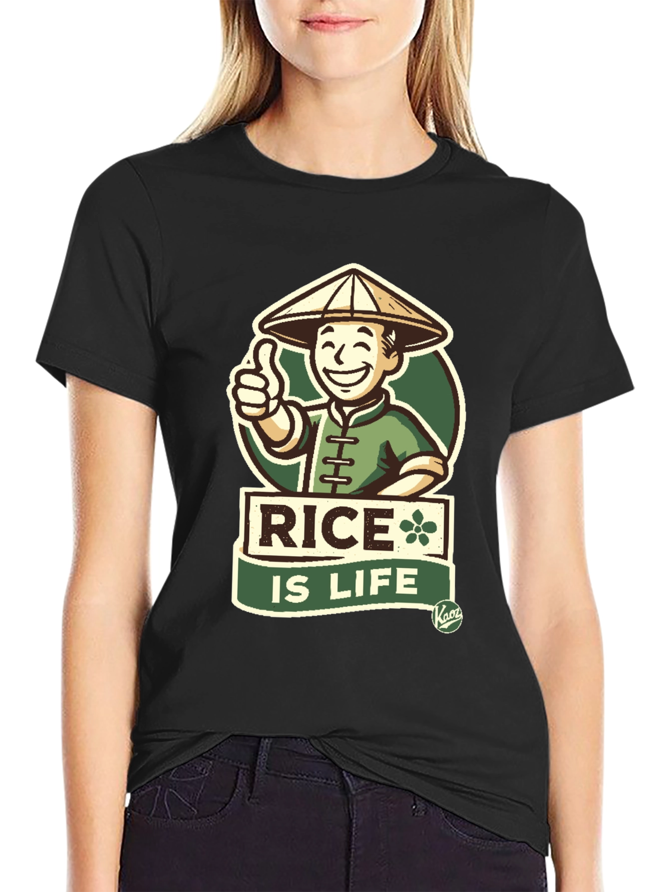 Rice is Life T-Shirt - Asian Inspired Graphic Tee