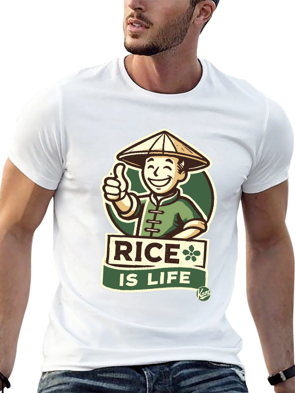 Rice is Life T-Shirt - Asian Inspired Graphic Tee