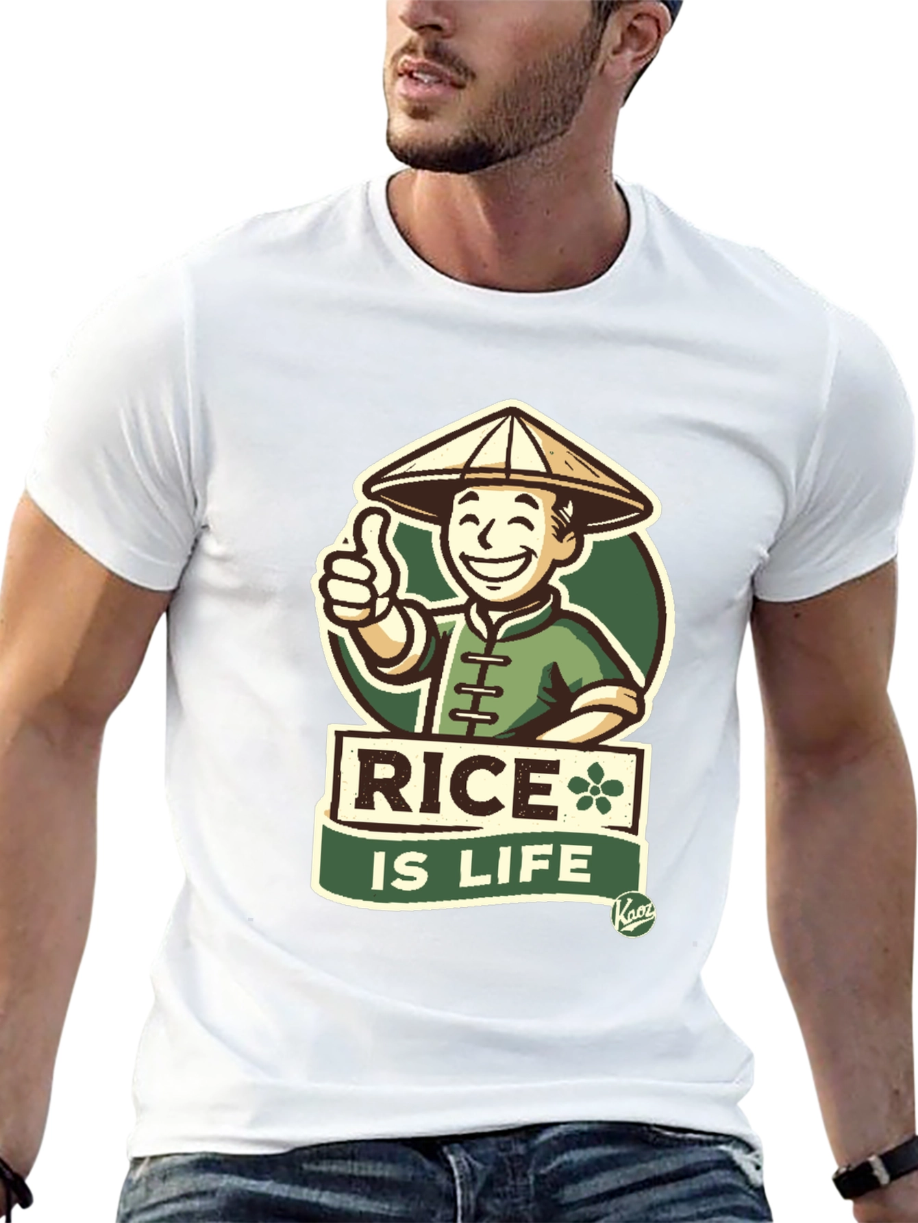Rice is Life T-Shirt - Asian Inspired Graphic Tee