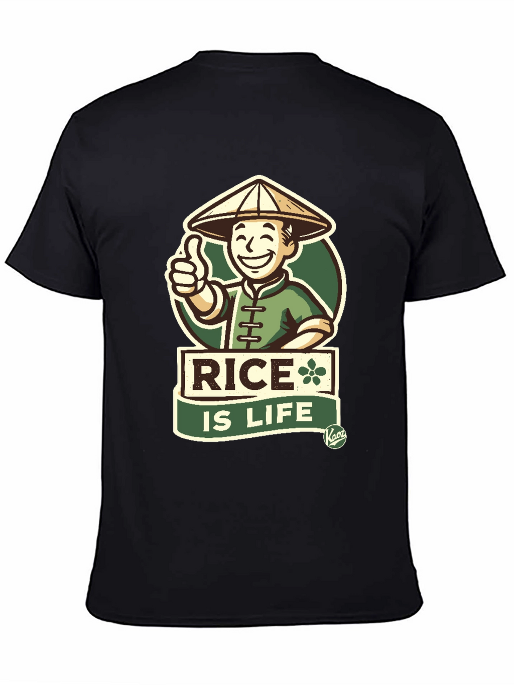 Rice is Life T-Shirt - Asian Inspired Graphic Tee