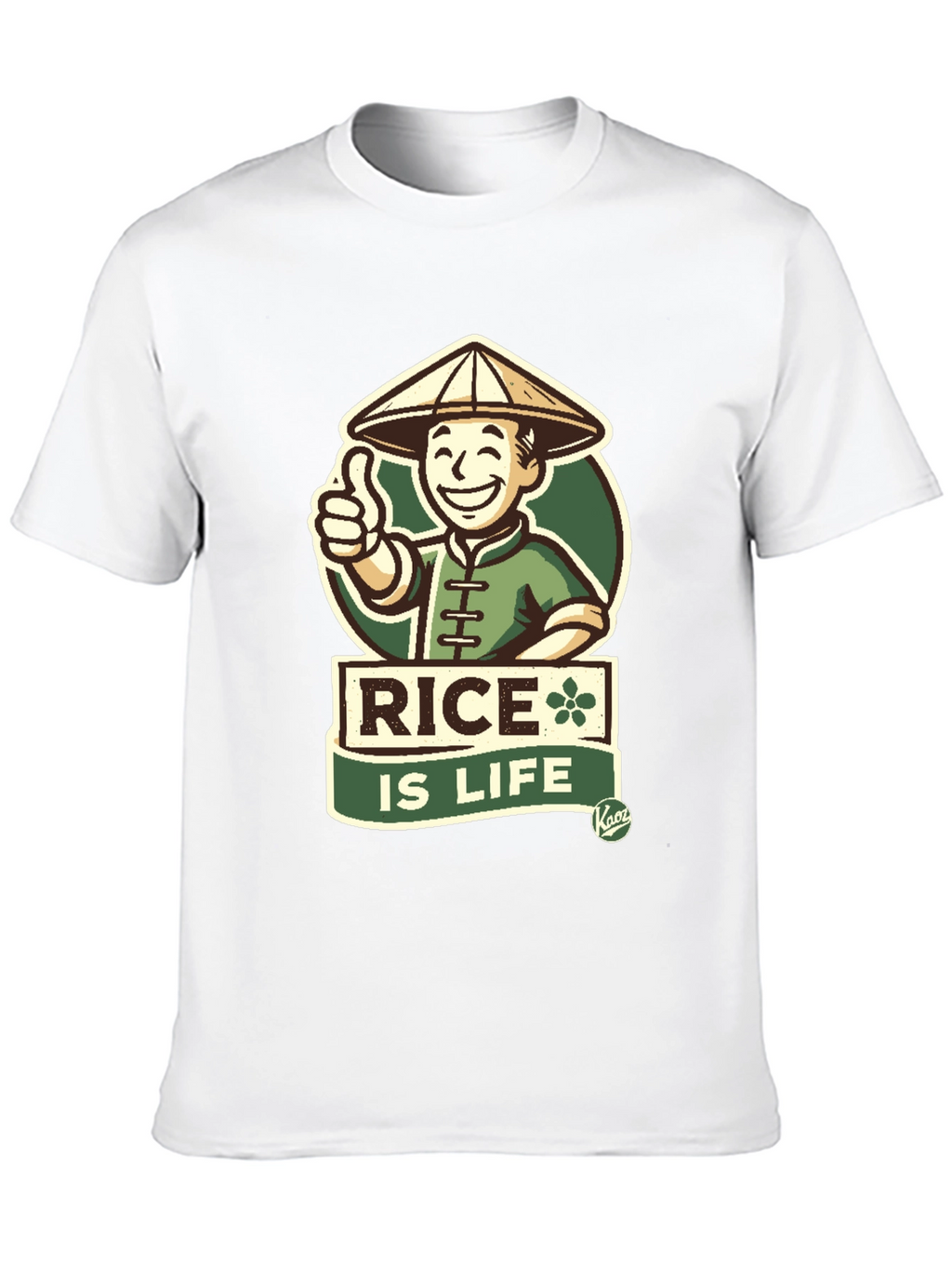 Rice is Life T-Shirt - Asian Inspired Graphic Tee