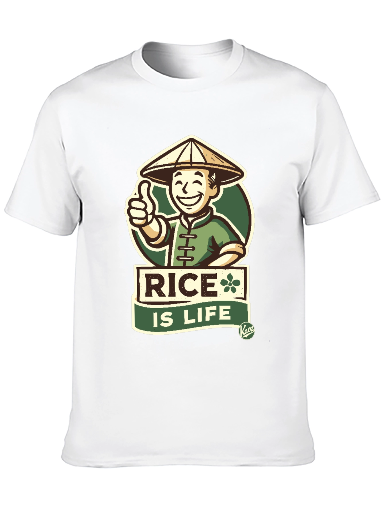 Rice is Life T-Shirt - Asian Inspired Graphic Tee