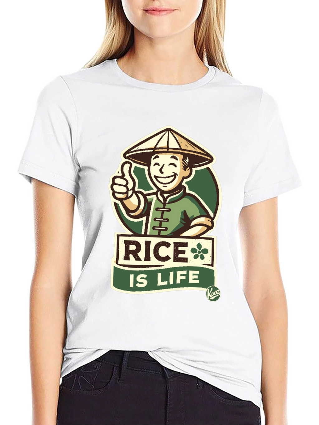Rice is Life T-Shirt - Asian Inspired Graphic Tee