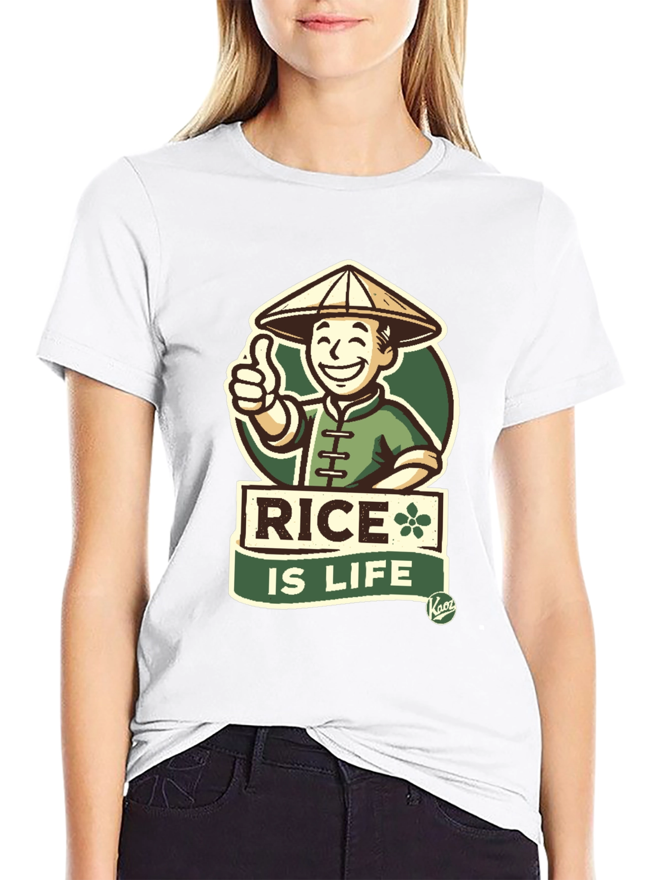 Rice is Life T-Shirt - Asian Inspired Graphic Tee