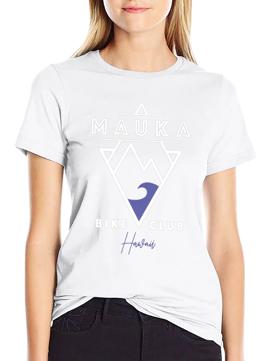 Mauka Bike Club Hawaii Graphic Tee - Black