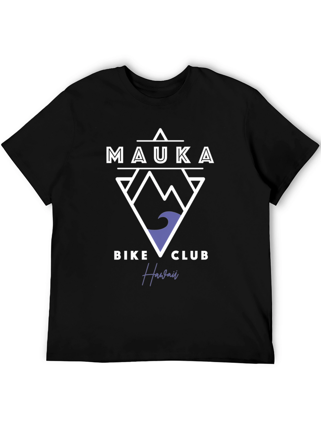 Mauka Bike Club Hawaii Graphic Tee - Black