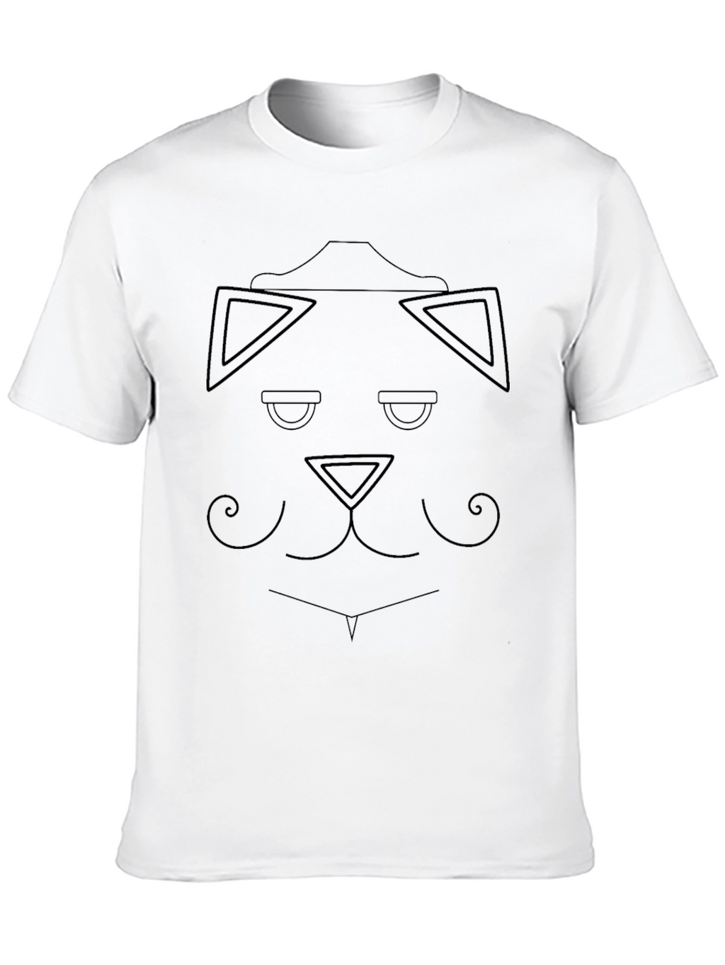 Abstract Geometric Dog T-Shirt