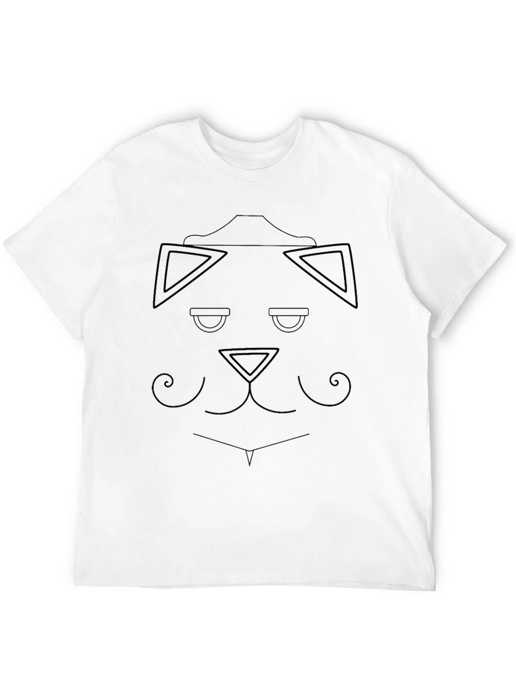 Abstract Geometric Dog T-Shirt