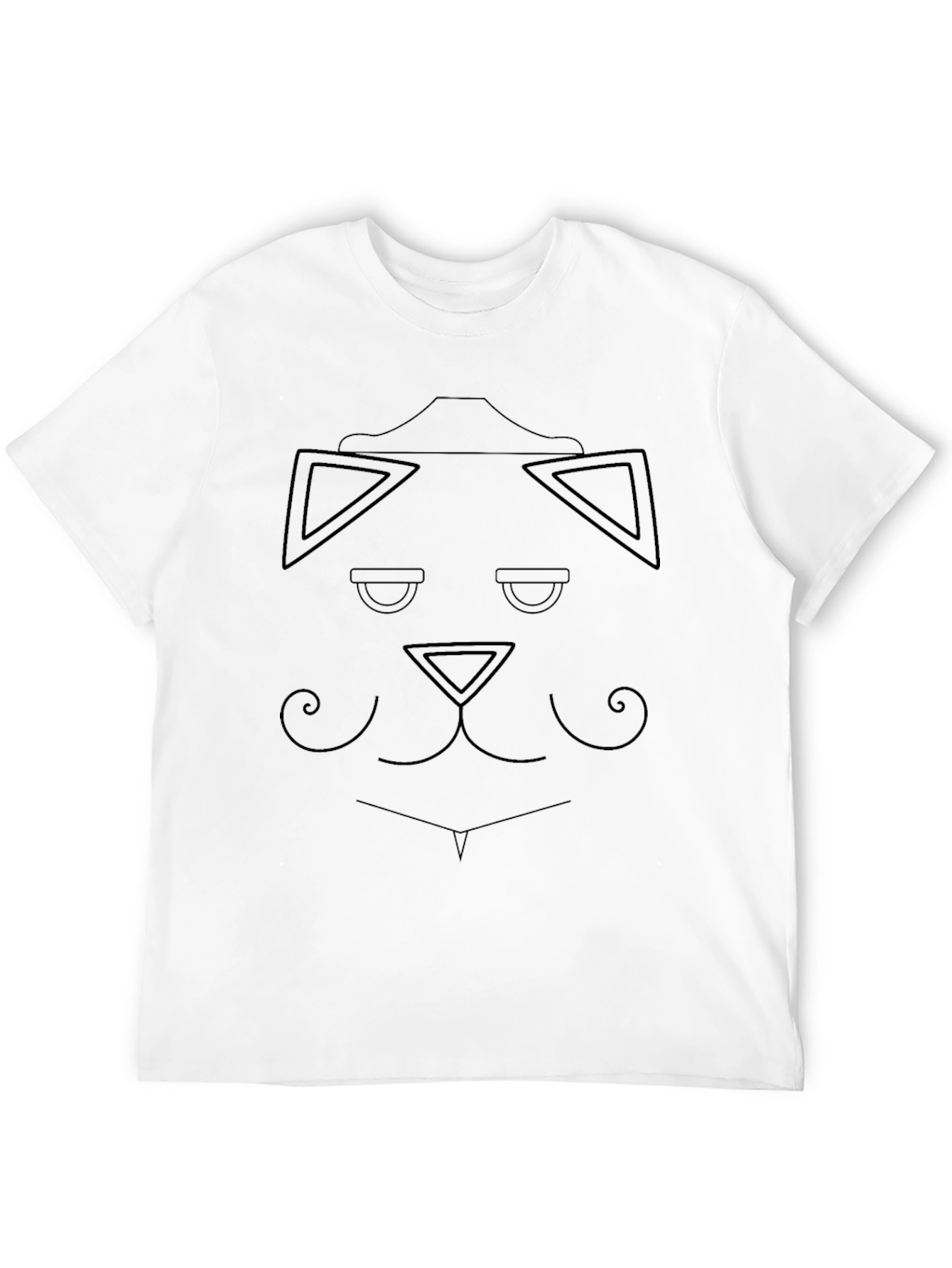 Abstract Geometric Dog T-Shirt