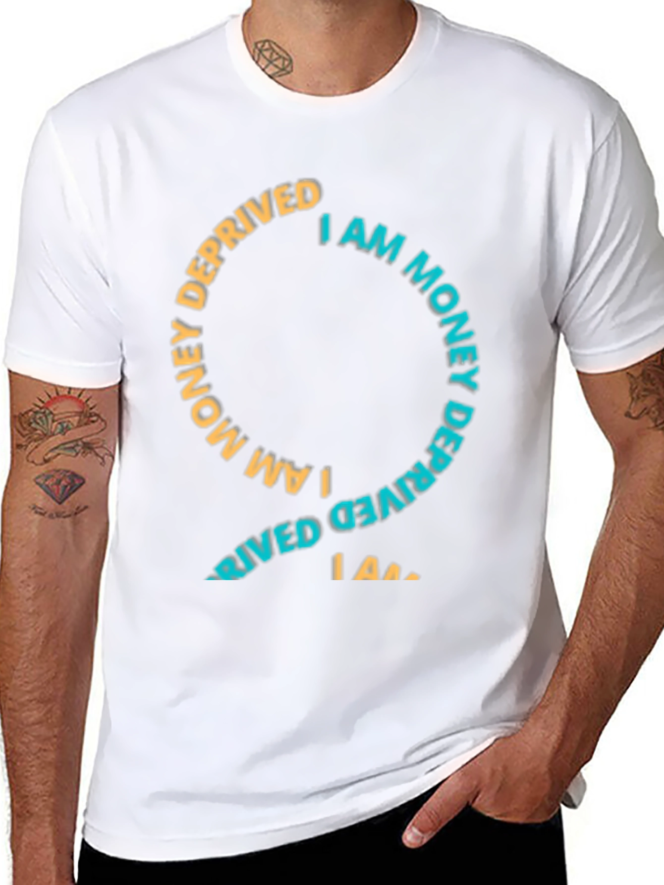 I Am Money Deprived Graphic Tee
