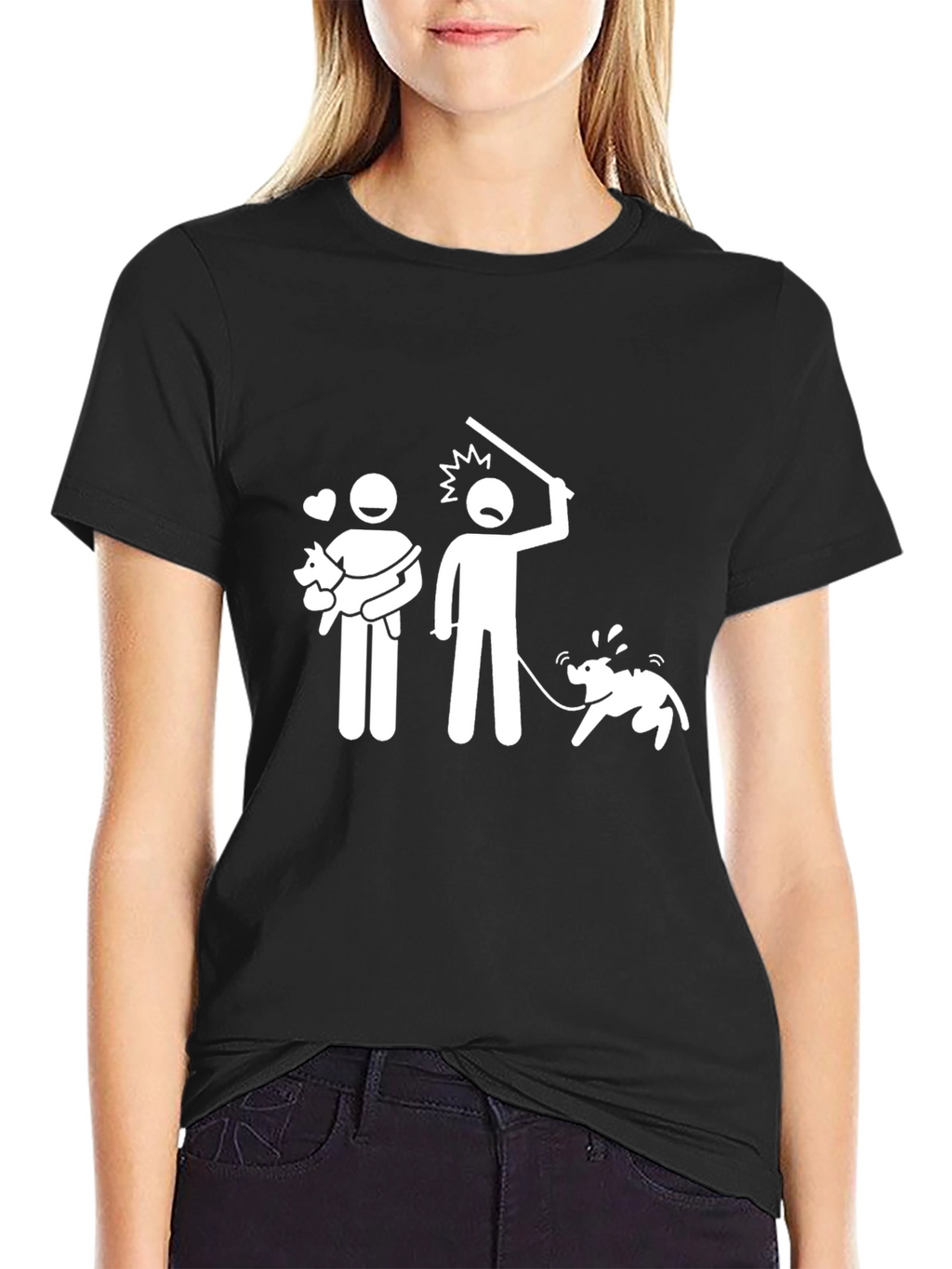 Humorous Dog Lover Graphic T-Shirt