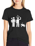 Humorous Dog Lover Graphic T-Shirt