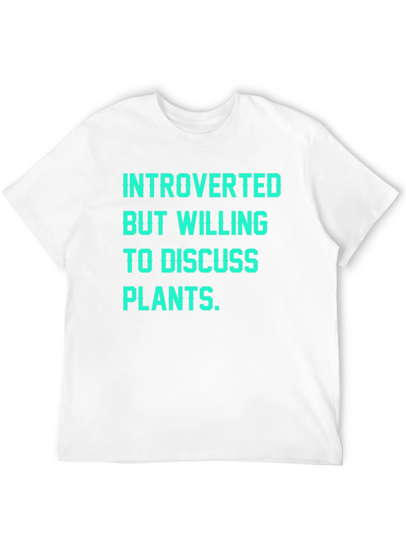 Introverted Plant Lover T-Shirt - Funny Gardening Tee