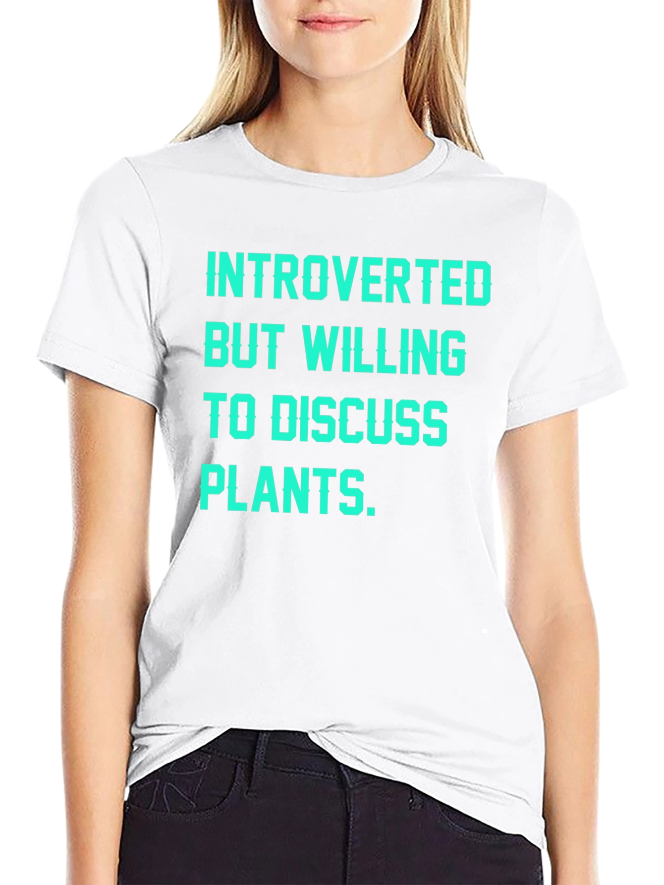 Introverted Plant Lover T-Shirt - Funny Gardening Tee