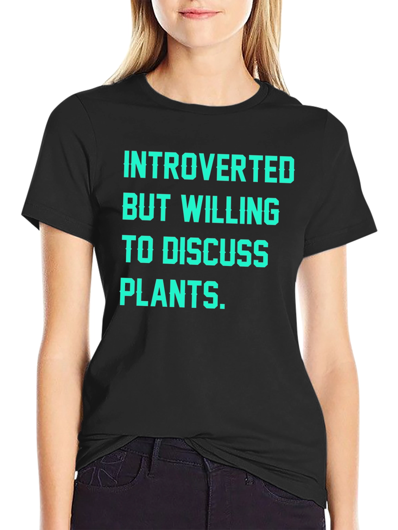 Introverted Plant Lover T-Shirt - Funny Gardening Tee