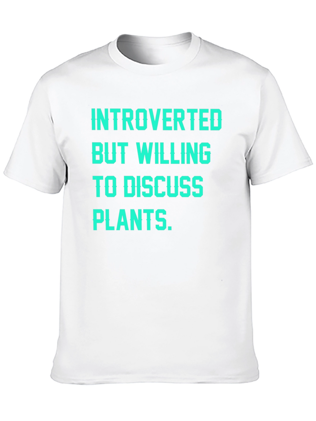 Introverted Plant Lover T-Shirt - Funny Gardening Tee