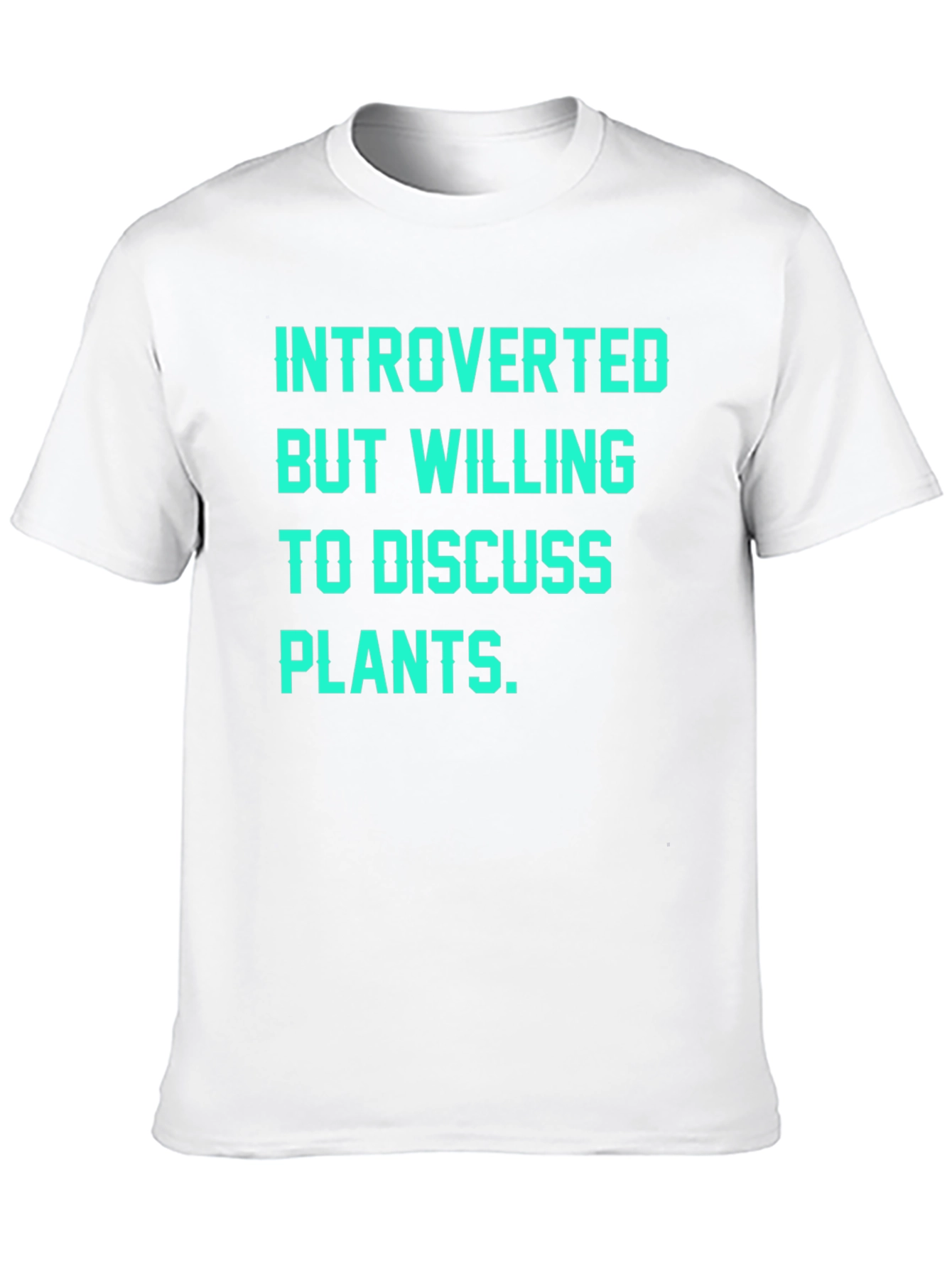 Introverted Plant Lover T-Shirt - Funny Gardening Tee