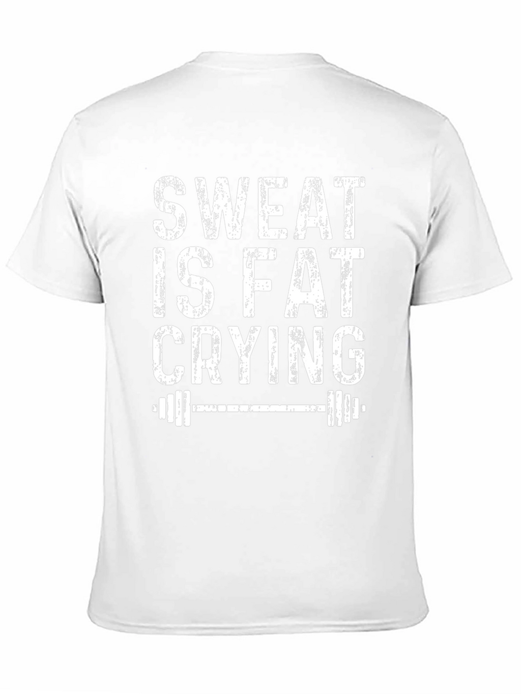 Sweat Is Fat Crying Gym Shirt