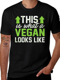 Vegan Looks Like Black Tee