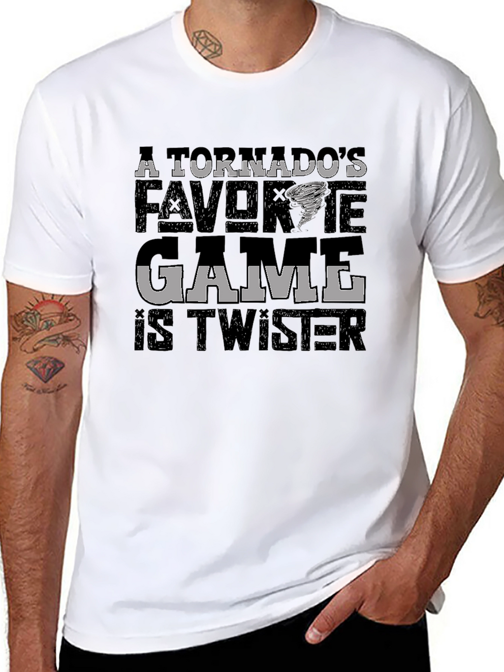A Tornados Favorite Game is Twister T-Shirt