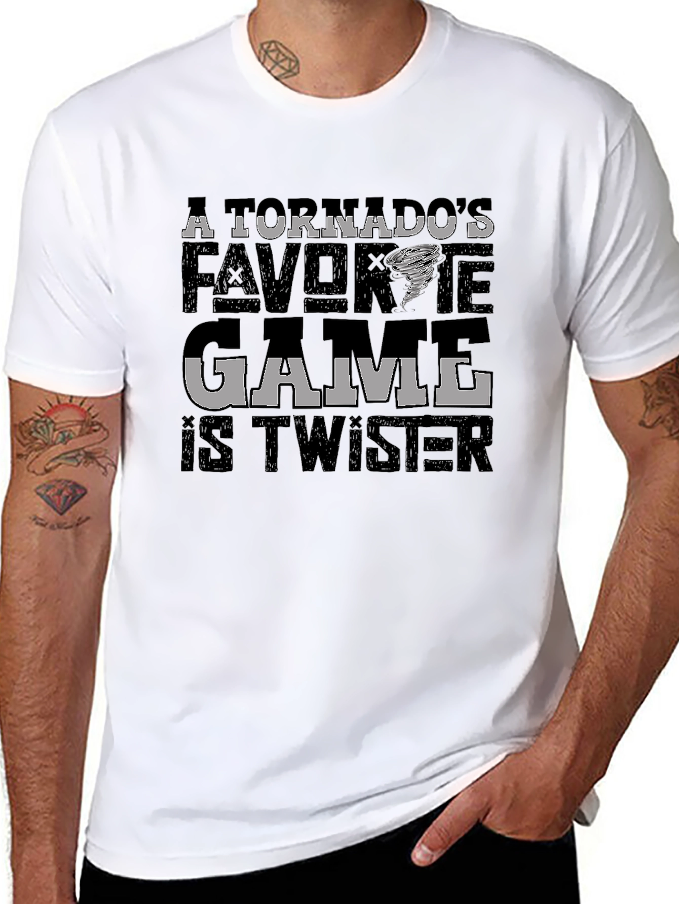 A Tornados Favorite Game is Twister T-Shirt