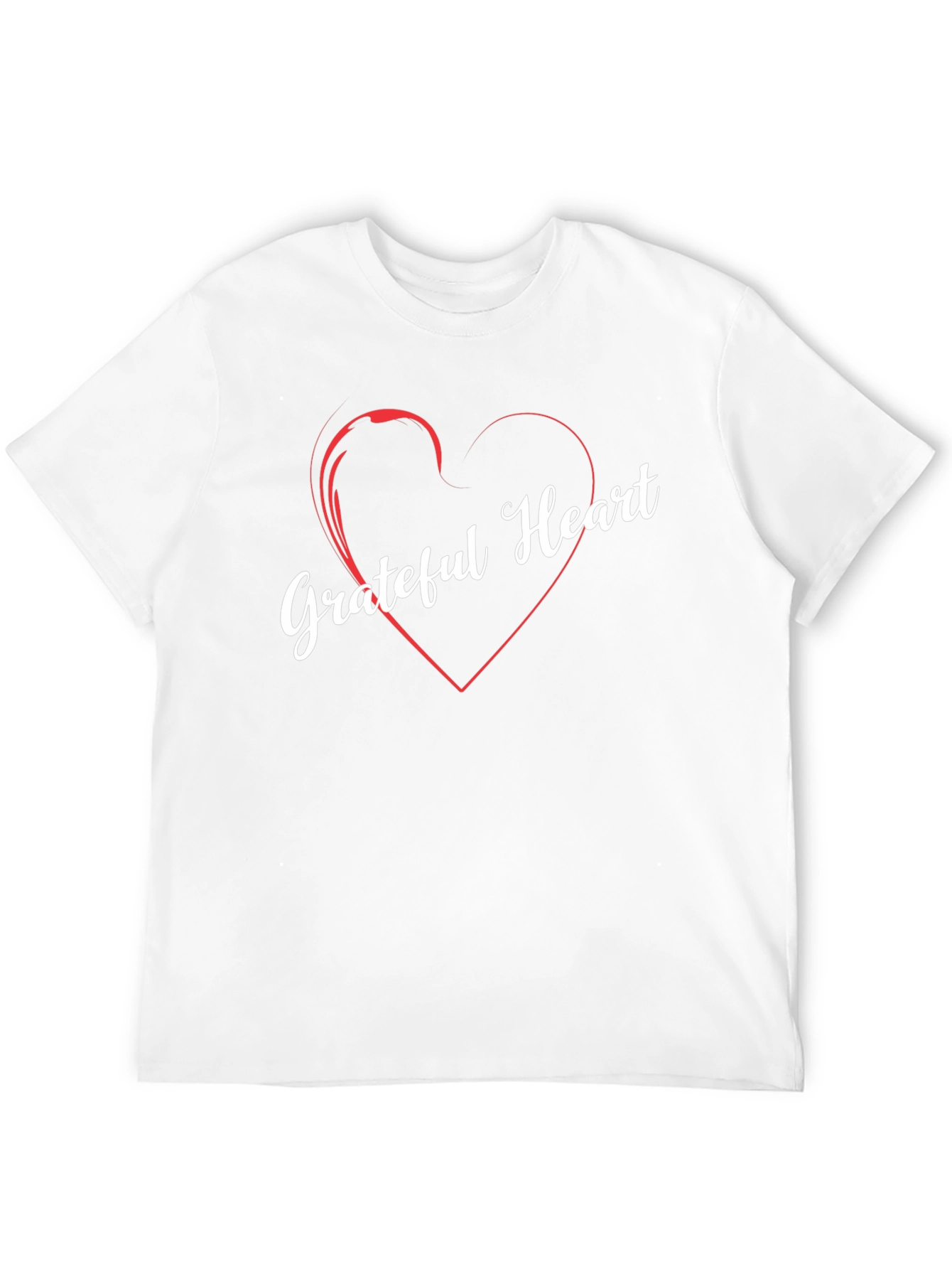 Grateful Heart Graphic Tee - Stylish Comfort