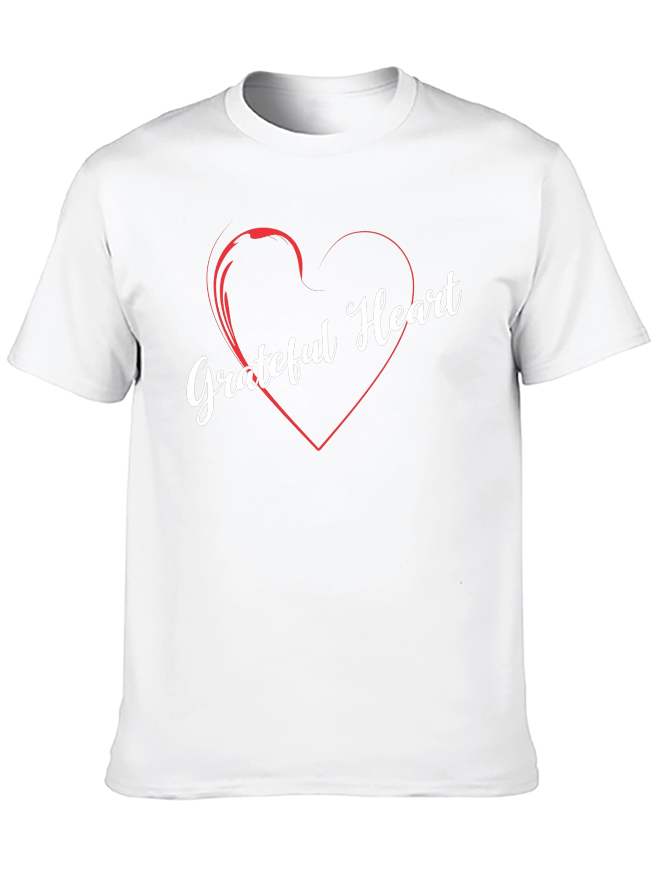 Grateful Heart Graphic Tee - Stylish Comfort