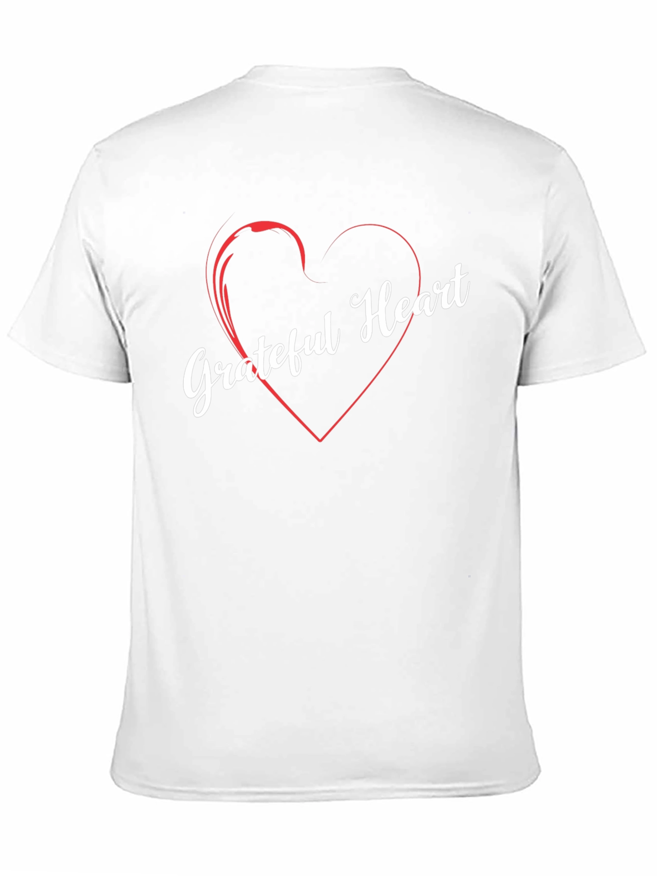 Grateful Heart Graphic Tee - Stylish Comfort