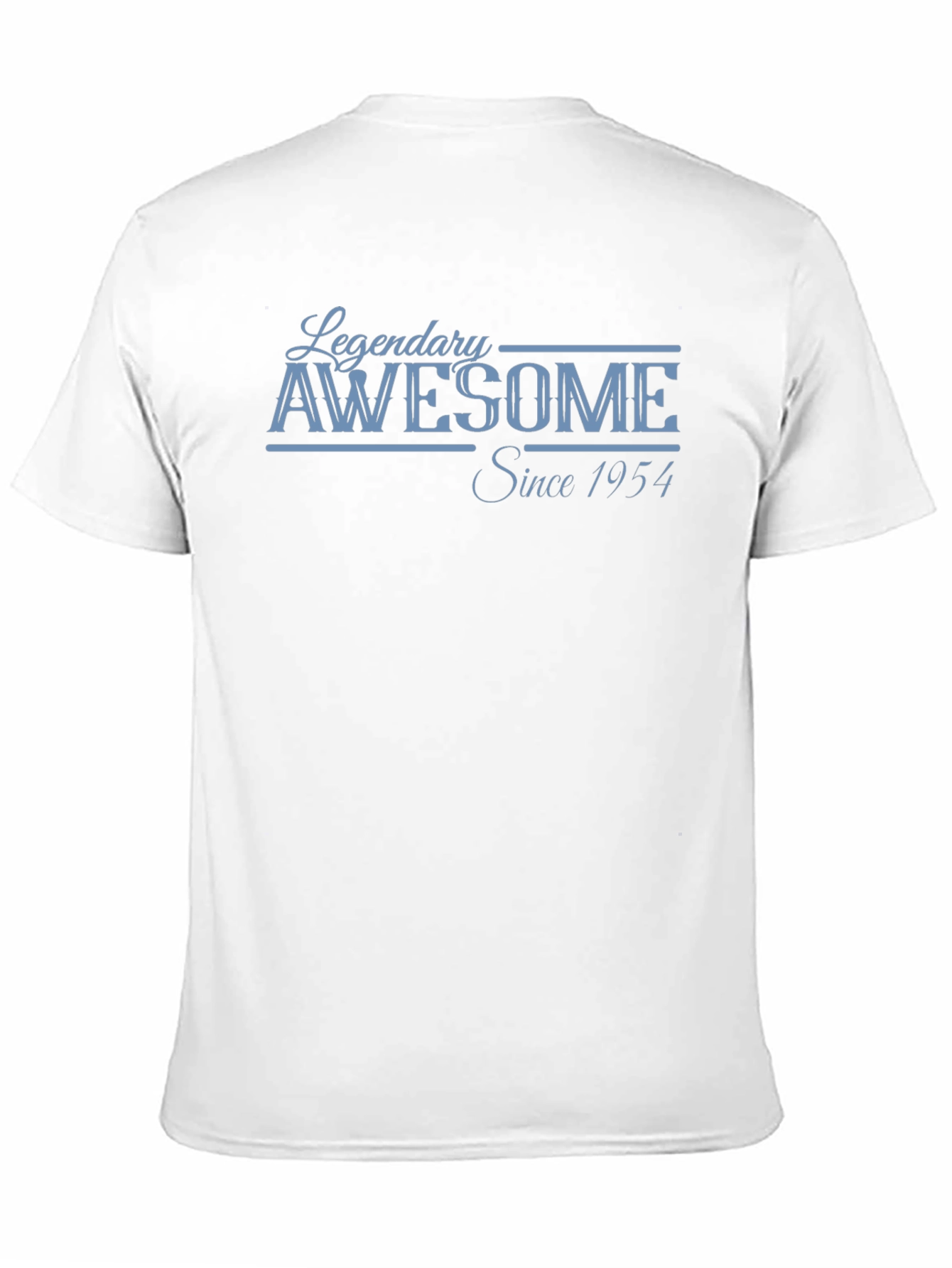 Legendary Awesome Since 1954 Black T-Shirt