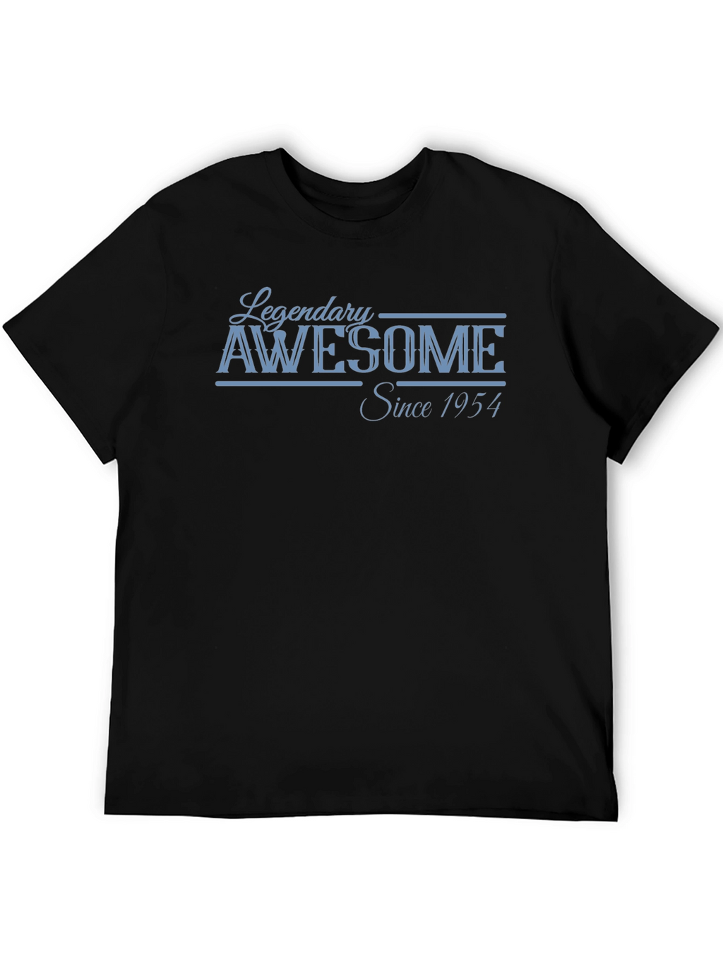 Legendary Awesome Since 1954 Black T-Shirt