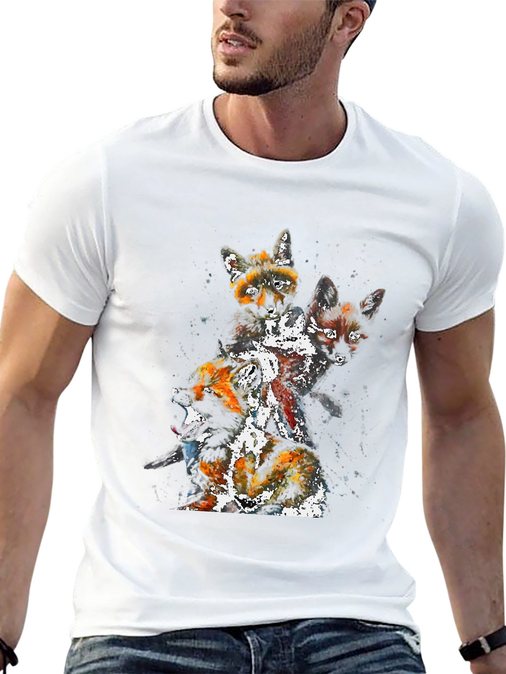 Three Headed Dog Graphic Tee