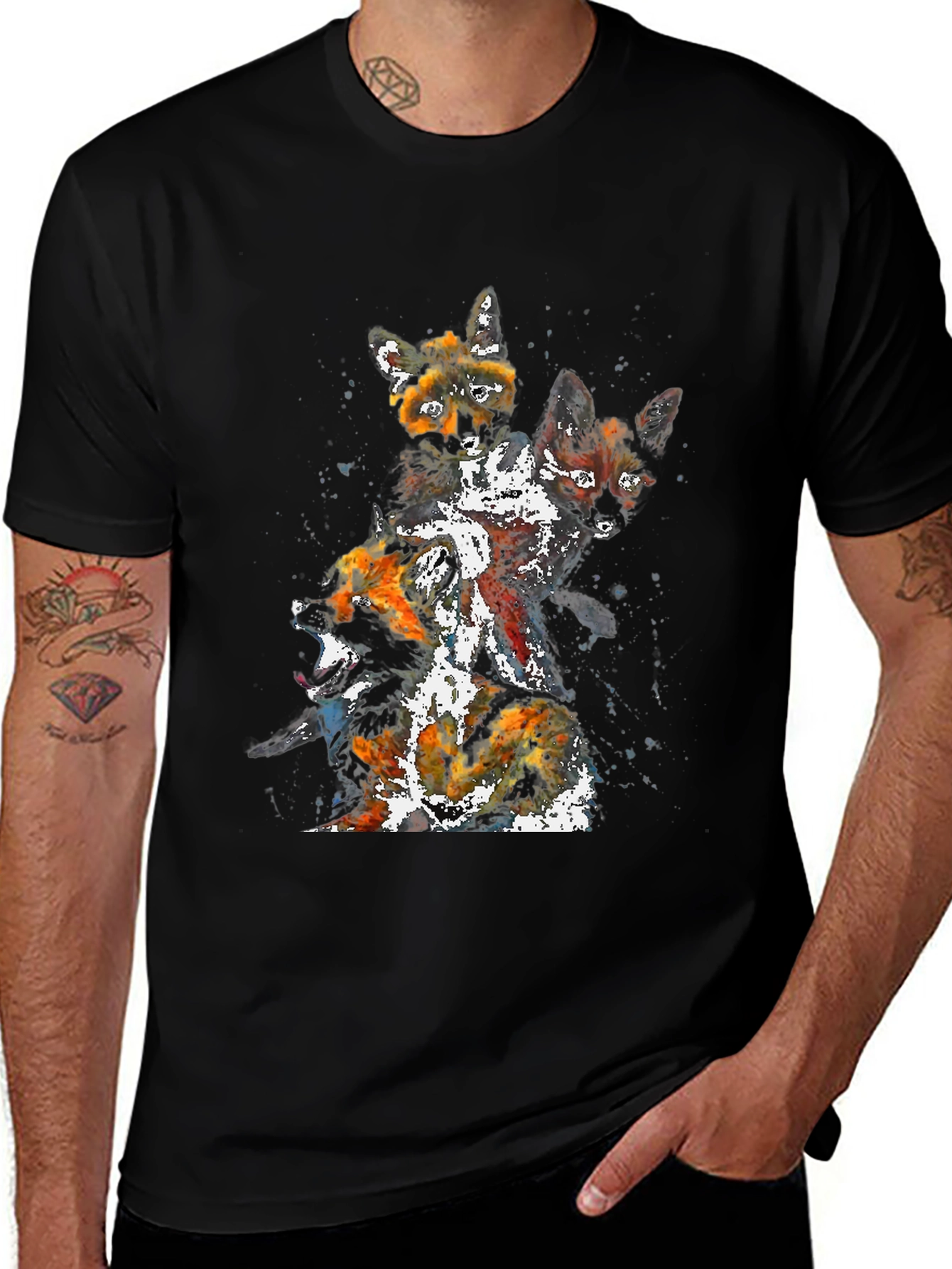 Three Headed Dog Graphic Tee