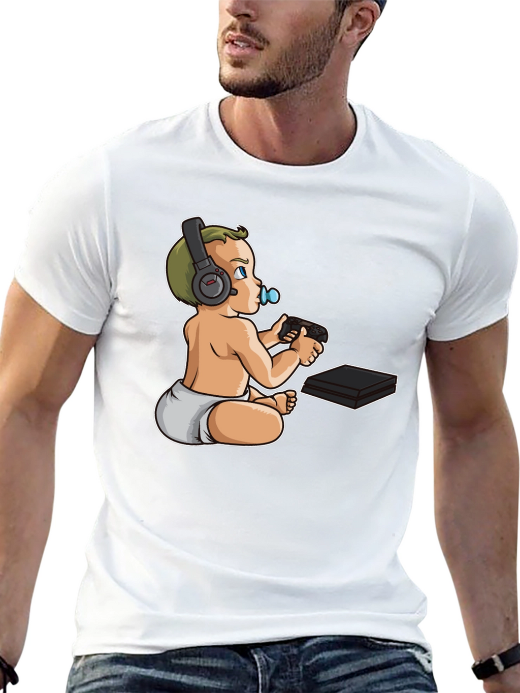 Gamer Baby T-Shirt - Cute Gaming Tee
