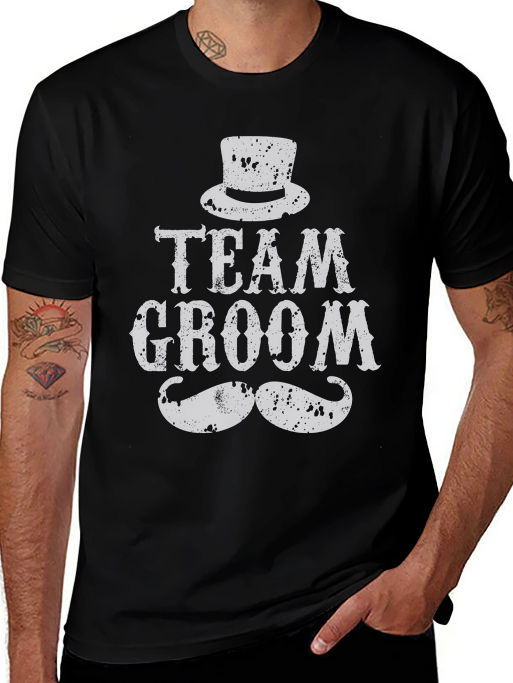 Team Groom Novelty T-Shirt - Bachelor Party