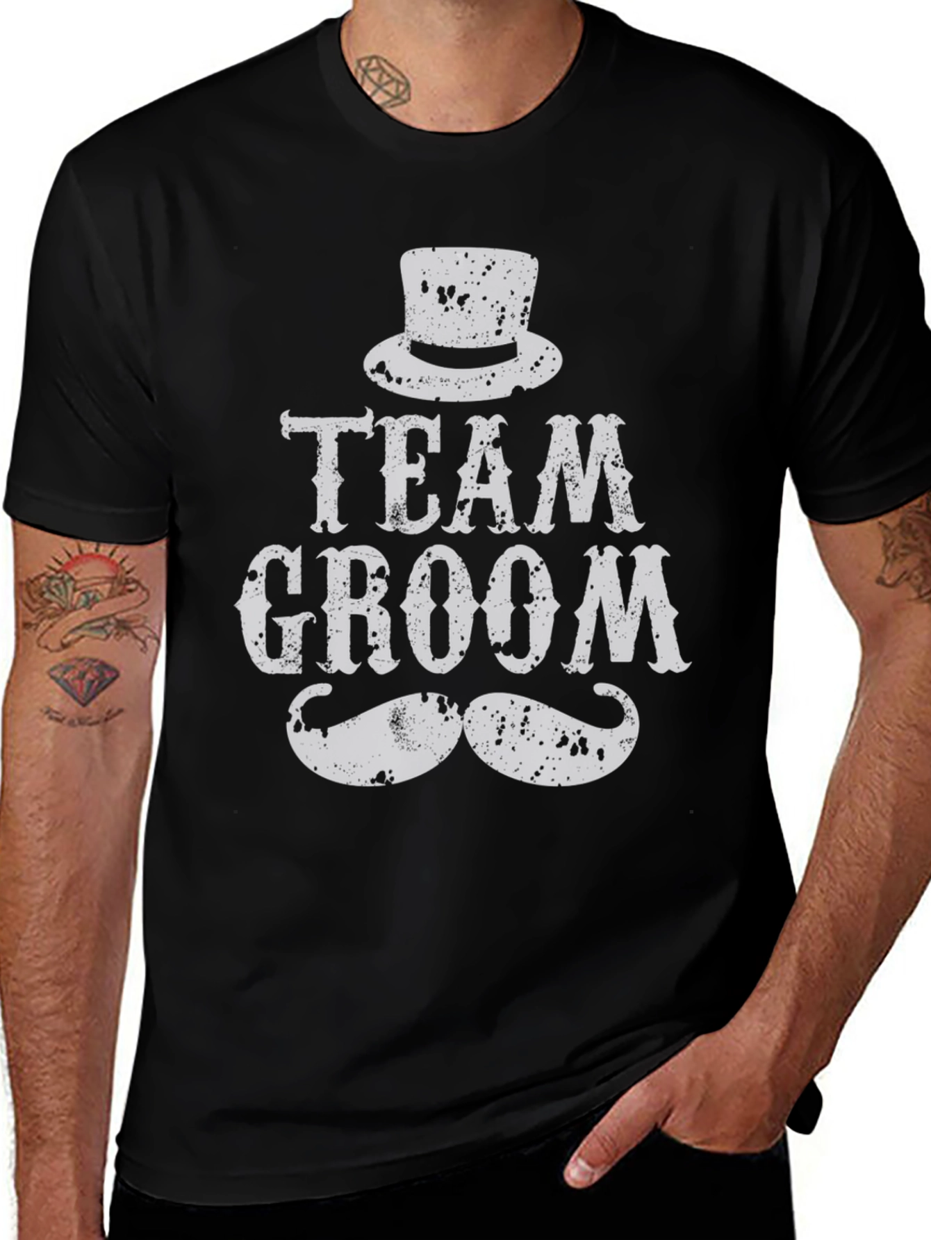 Team Groom Novelty T-Shirt - Bachelor Party
