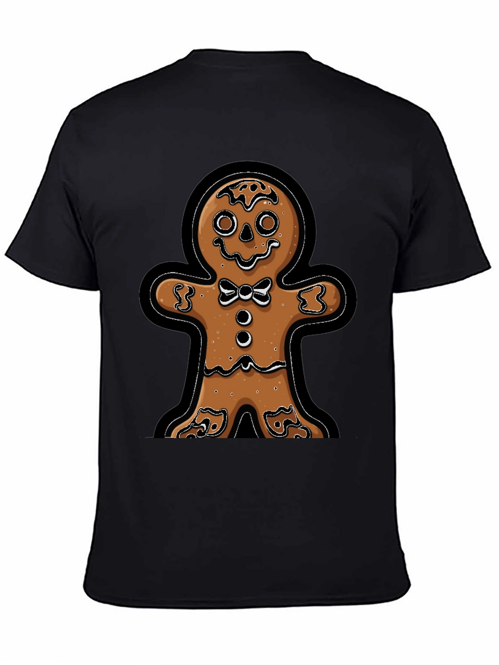 Gingerbread Man T-Shirt - Festive Holiday Apparel