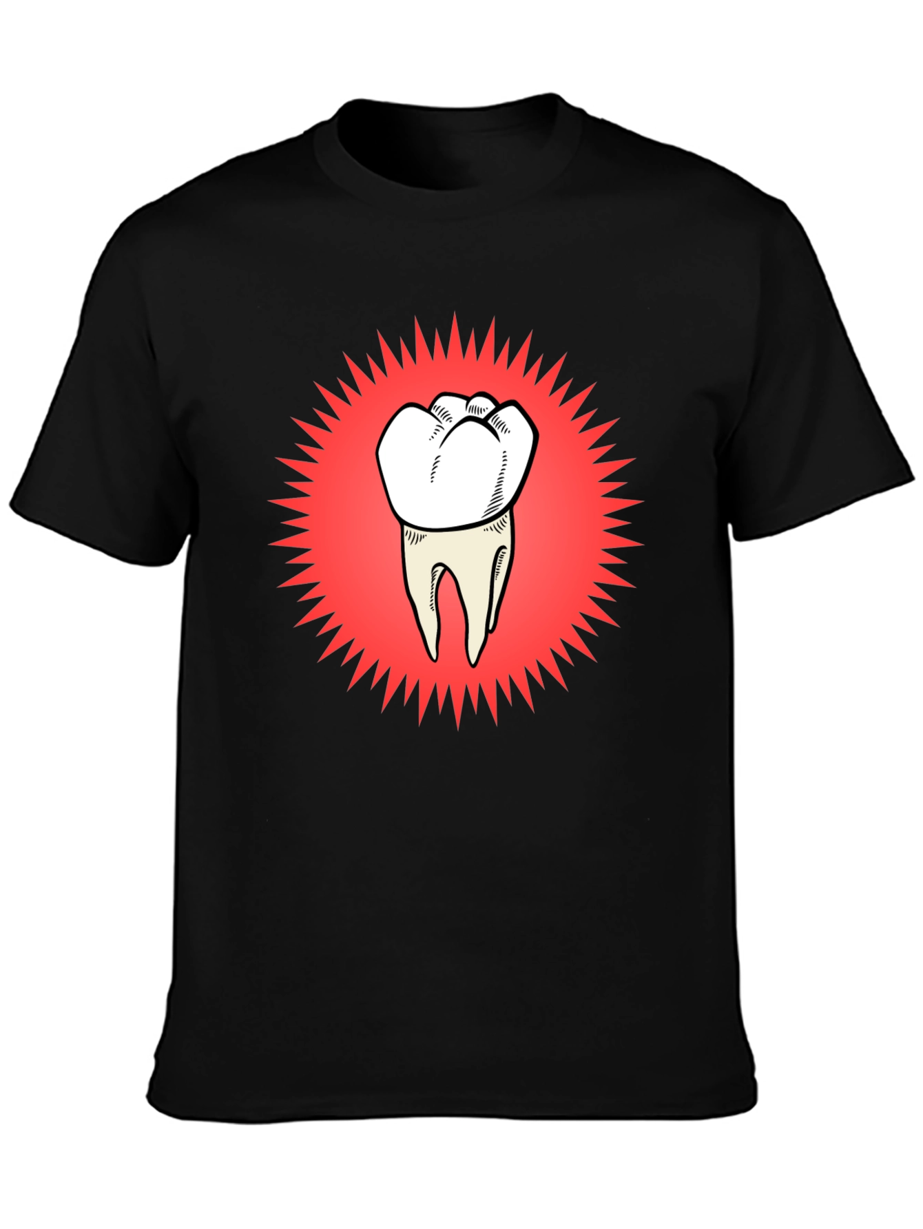Tooth Graphic Tee - Funny Dental T-Shirt