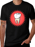Tooth Graphic Tee - Funny Dental T-Shirt