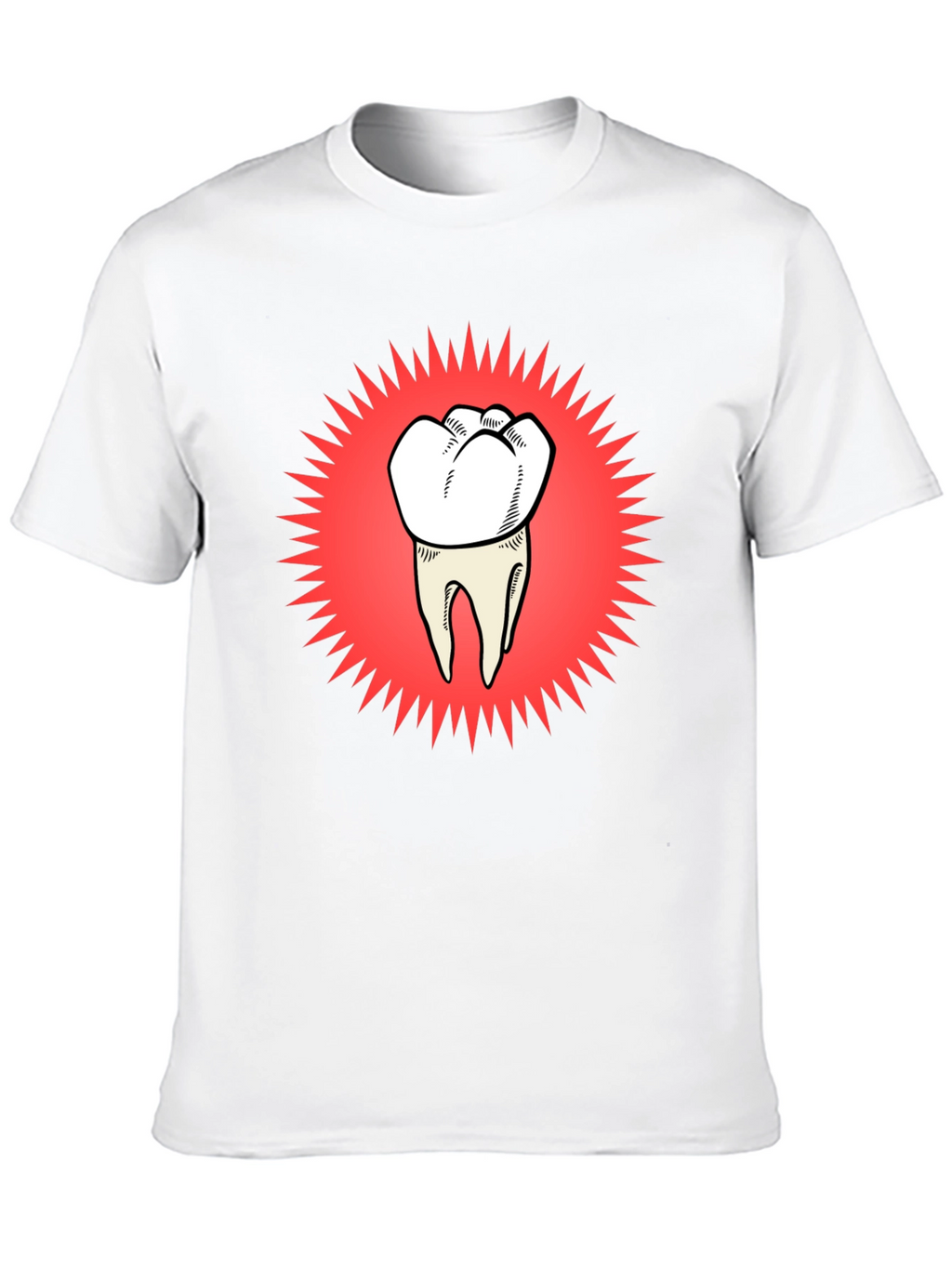Tooth Graphic Tee - Funny Dental T-Shirt