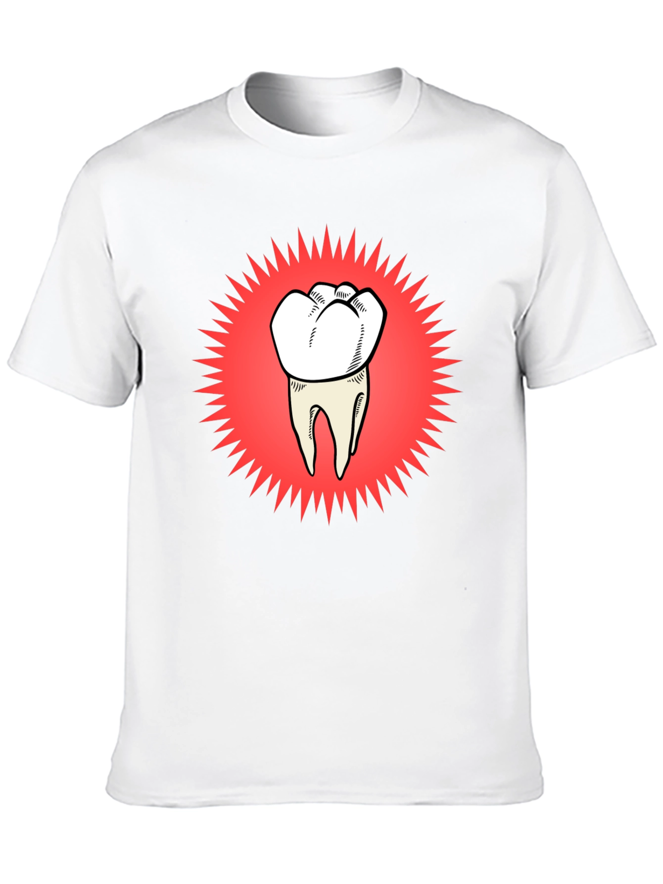 Tooth Graphic Tee - Funny Dental T-Shirt
