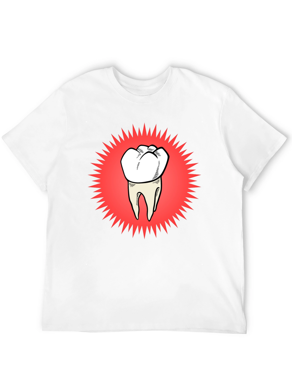 Tooth Graphic Tee - Funny Dental T-Shirt
