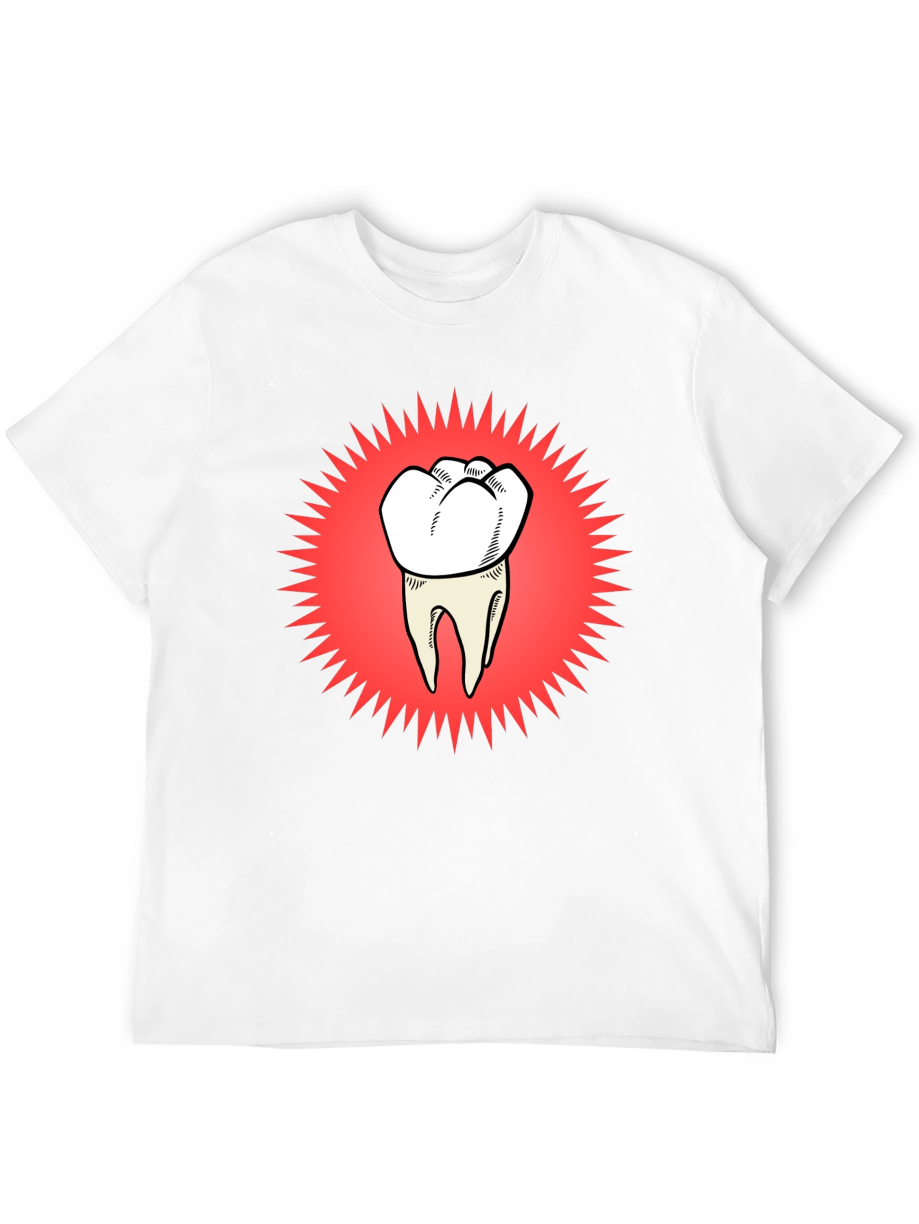 Tooth Graphic Tee - Funny Dental T-Shirt