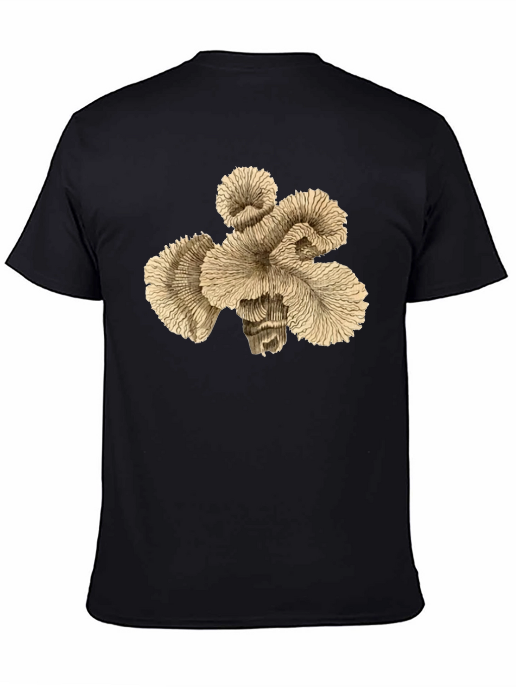 Abstract Coral Graphic Print T-Shirt
