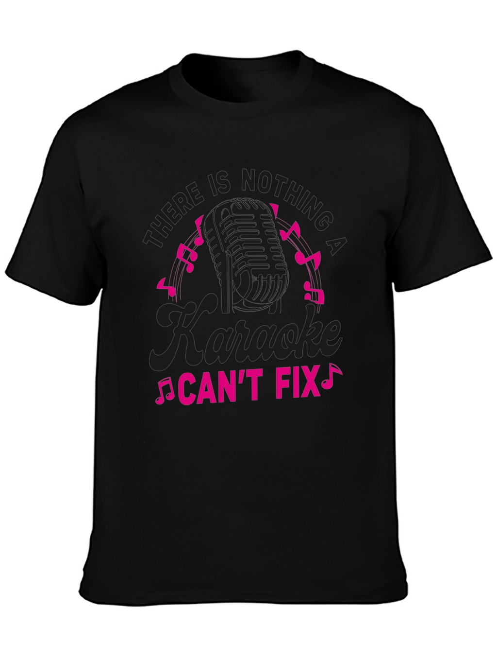 Karaoke Fix T-Shirt - Music Lover Tee