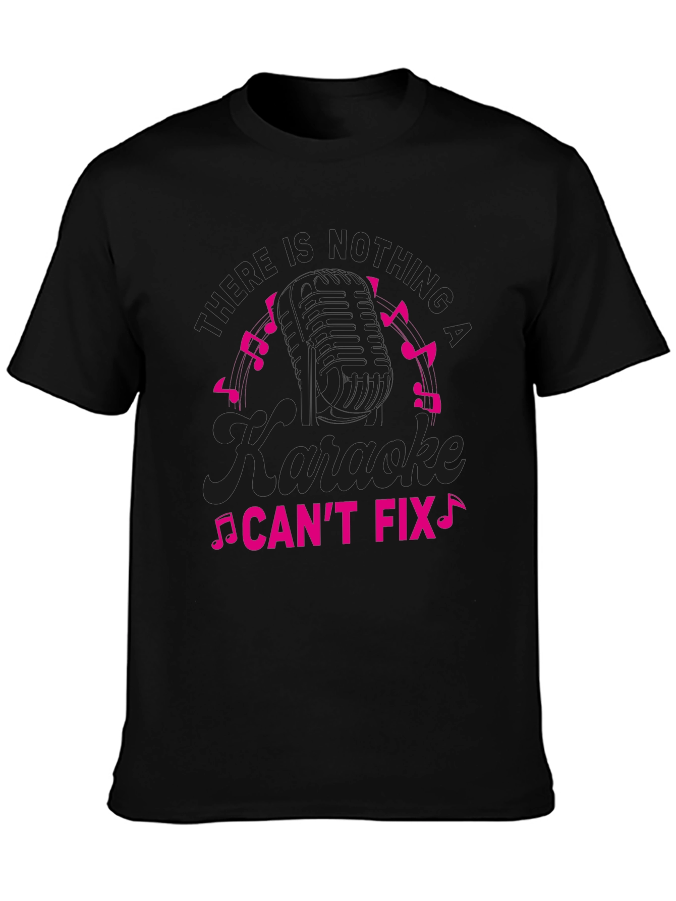 Karaoke Fix T-Shirt - Music Lover Tee