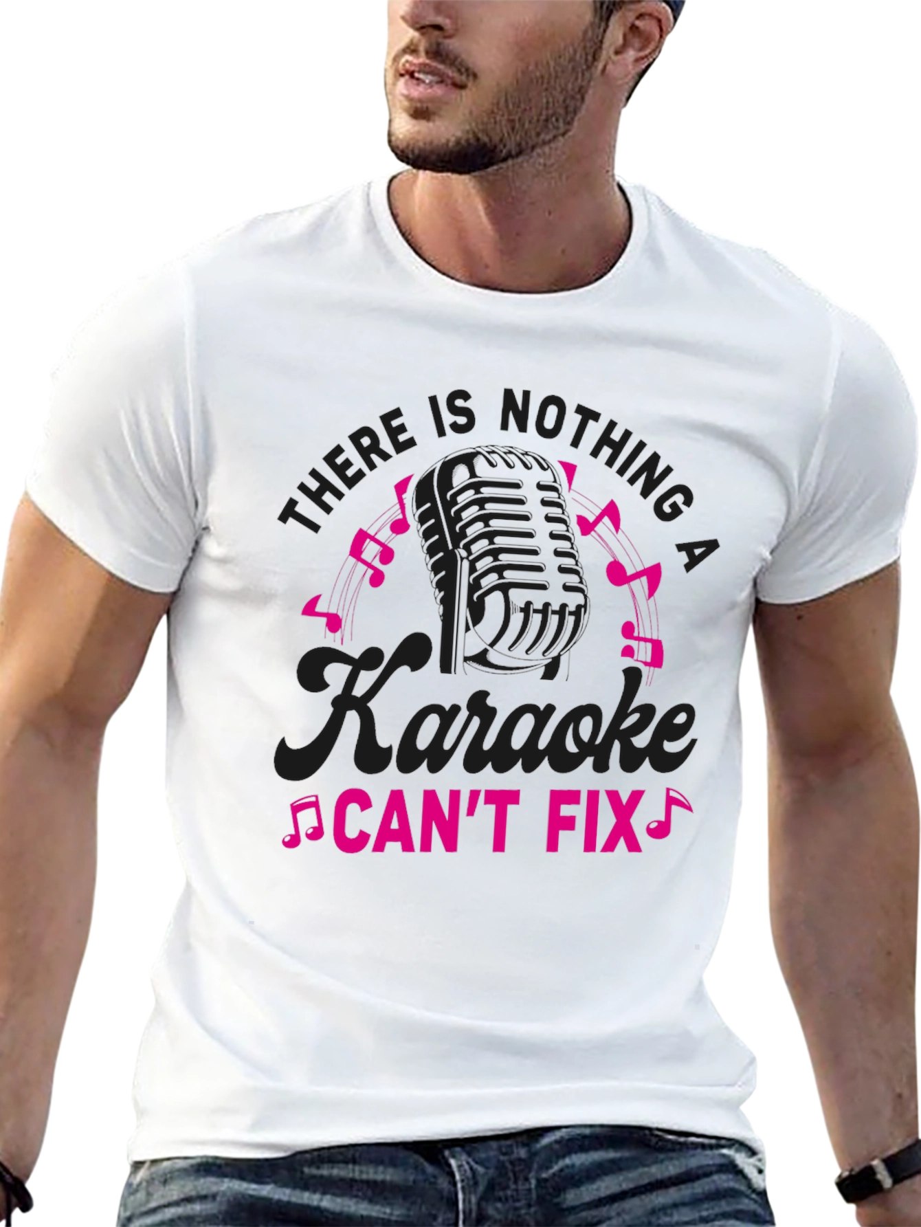 Karaoke Fix T-Shirt - Music Lover Tee